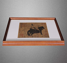 顺河书画装裱配框服务案例